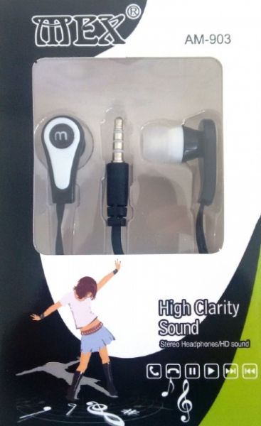 Fone de ouvido stereo headphone mex