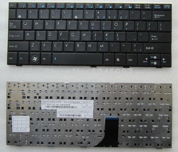 Teclado russo para ASUS EEEPC EEE PC 1005 1005HD 1005HA 1001 1008 1008HA 1001HA