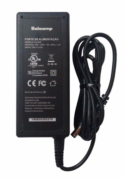Fonte de alimentação Salcomp S13a00 19v 3.42a